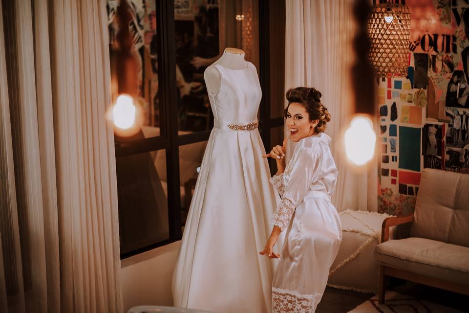 Making Of da Noiva Andressa
