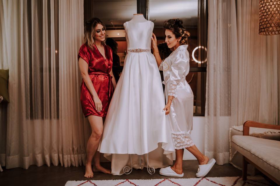 Making Of da Noiva Andressa