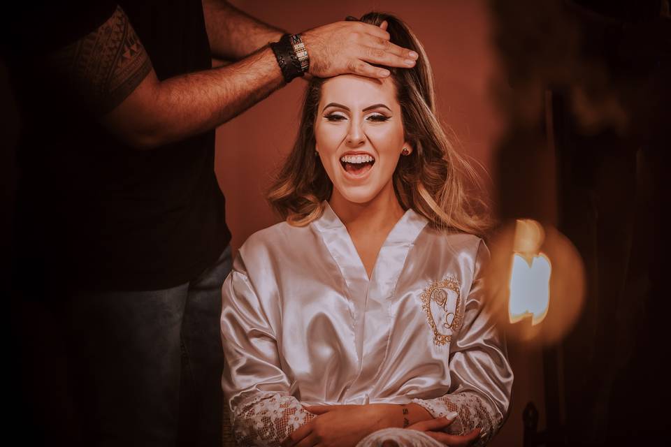 Making Of da Noiva Andressa