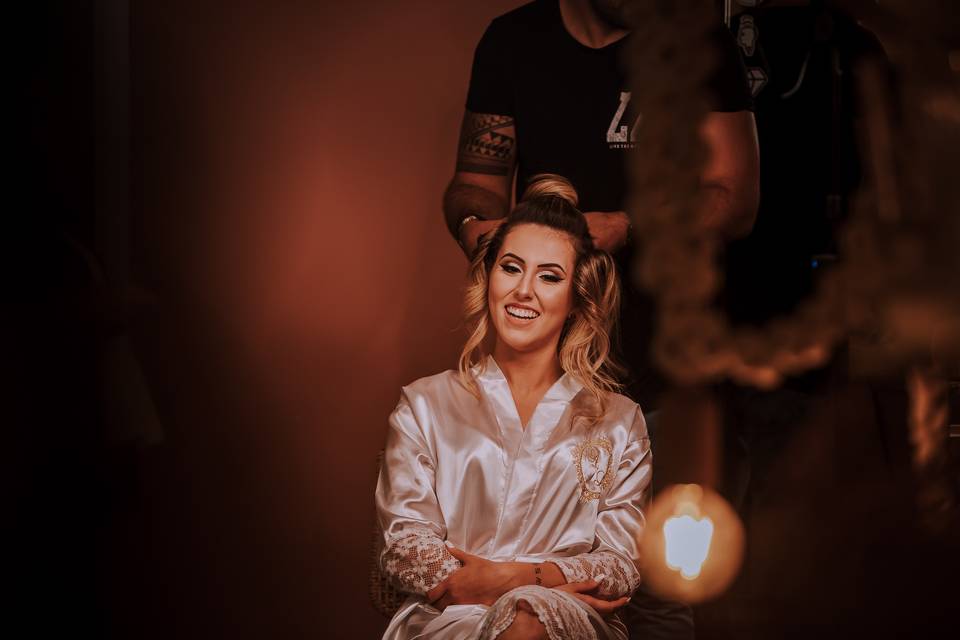 Making Of da Noiva Andressa
