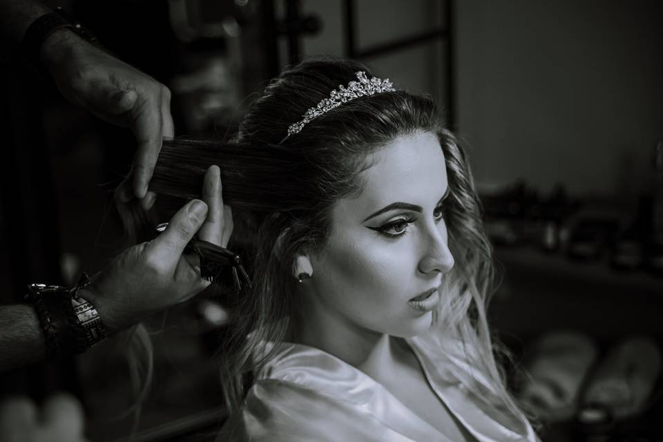 Making Of da Noiva Andressa