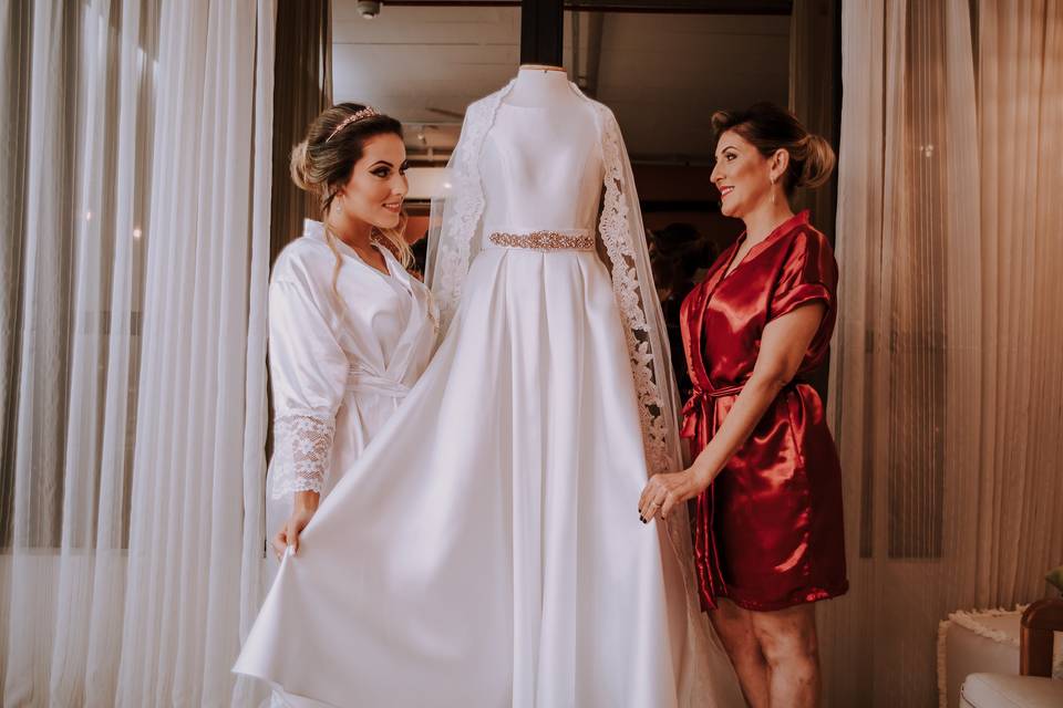 Making Of da Noiva Andressa