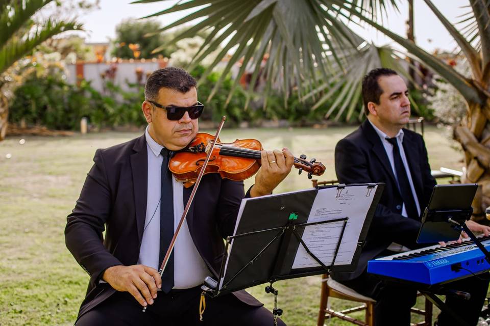 Teclado e violino