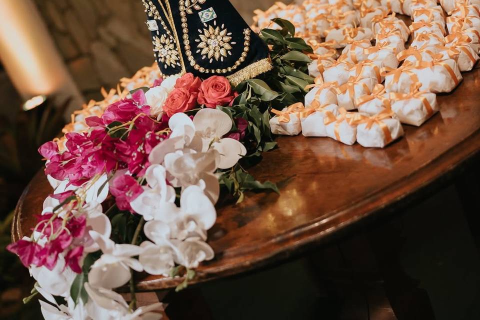 Mesa bem-casados