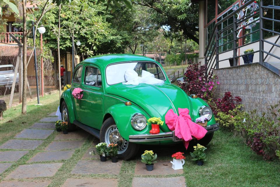 Fusca decorado