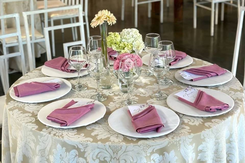 Mesa de convidados