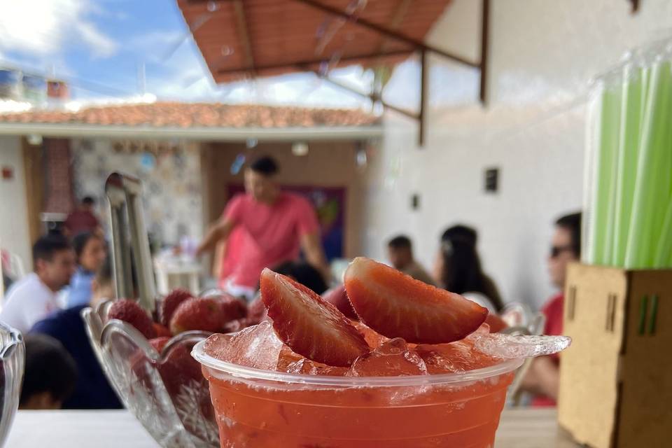 Caipirosca de Morango