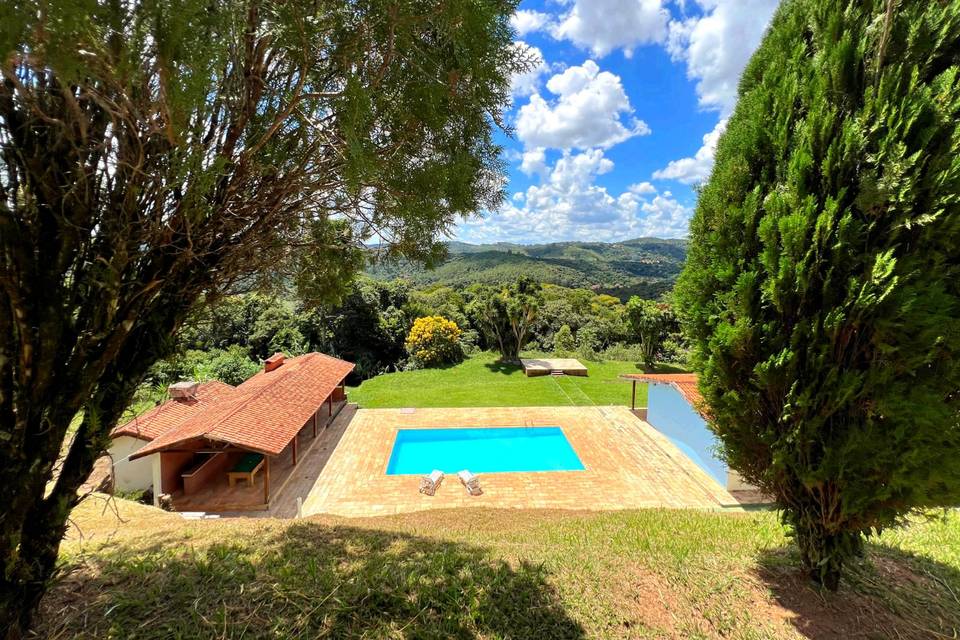 Vista da alameda