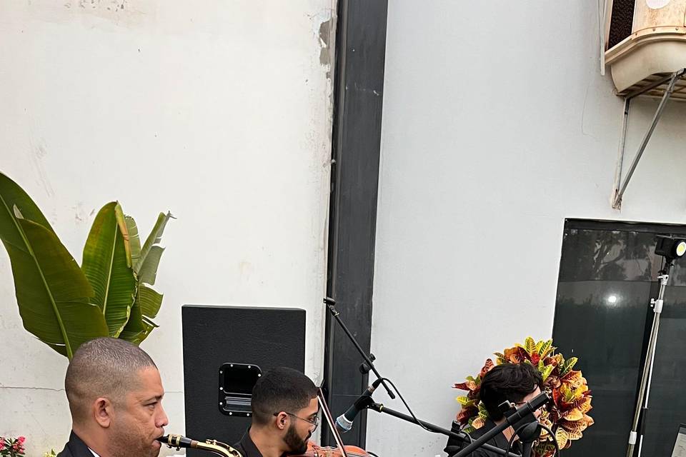 Cerimônia ao ar livre