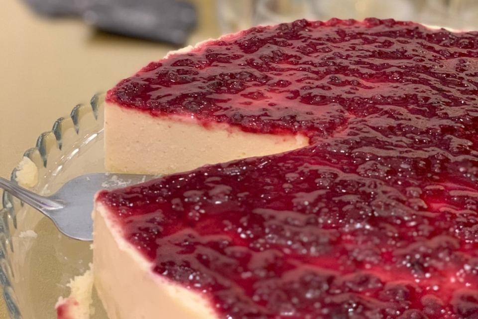 Cheesecake-Mesa de finalização