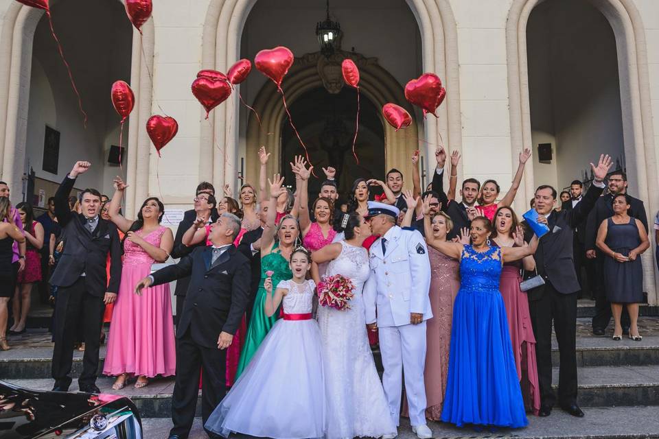 Aquela saída de casamento