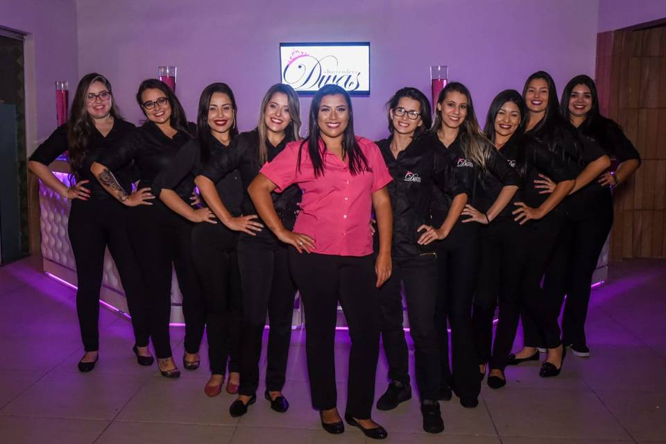 Equipe 100% feminina