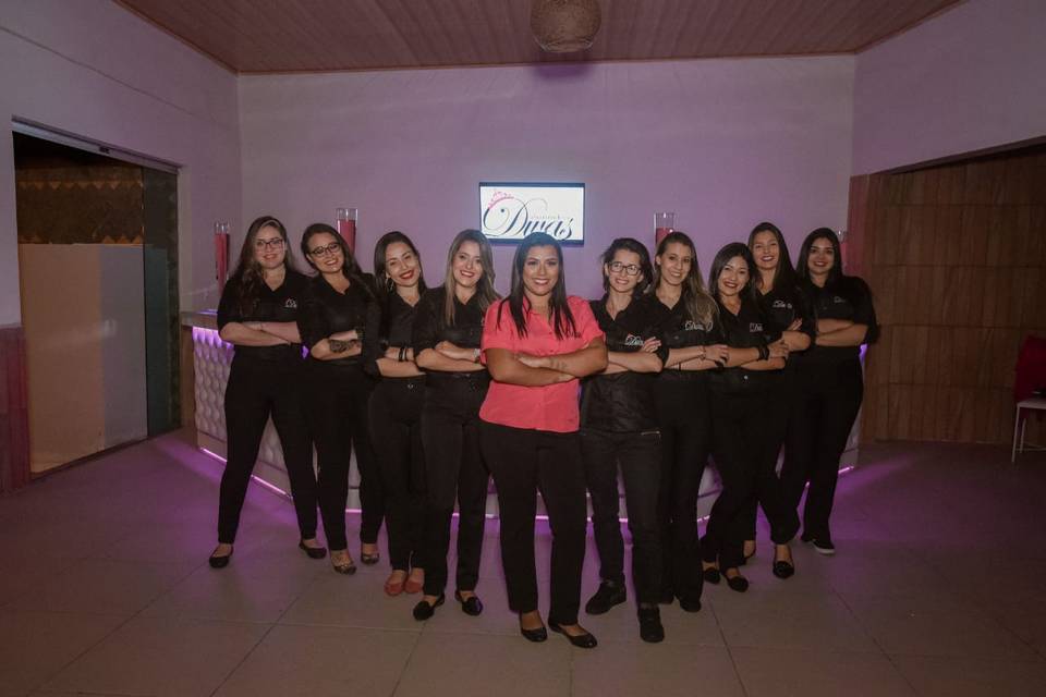 Equipe 100% feminina