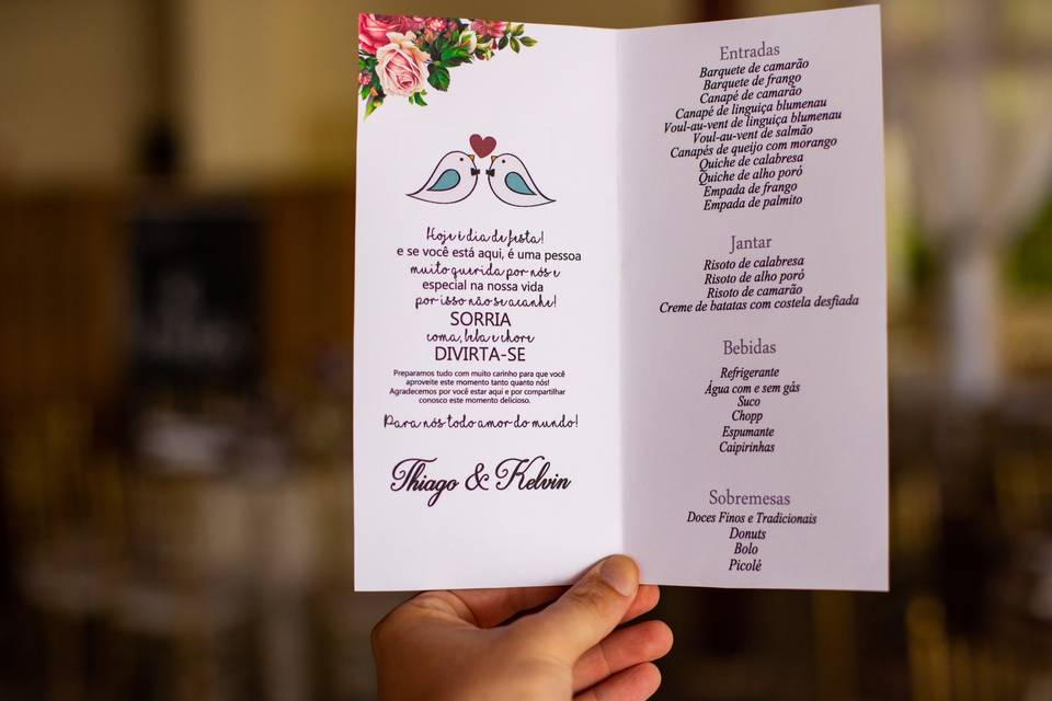 Menu Personalizado.