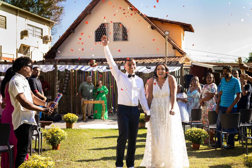 Casamento no sítio