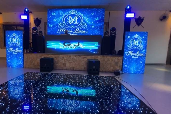Painel de Led + Pista de led