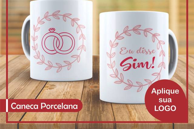 Caneca Porcelana