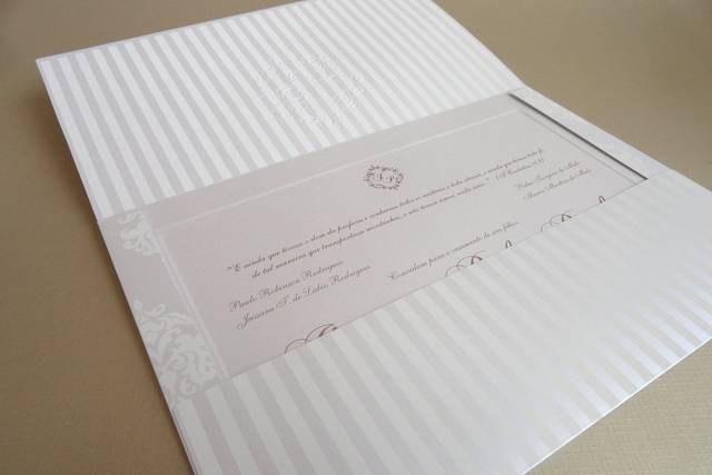 Convite de casamento