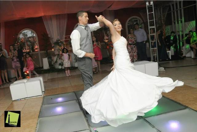 Vestido longo também se dança