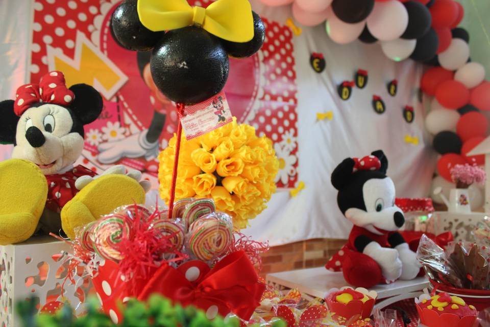 Decoração minnie