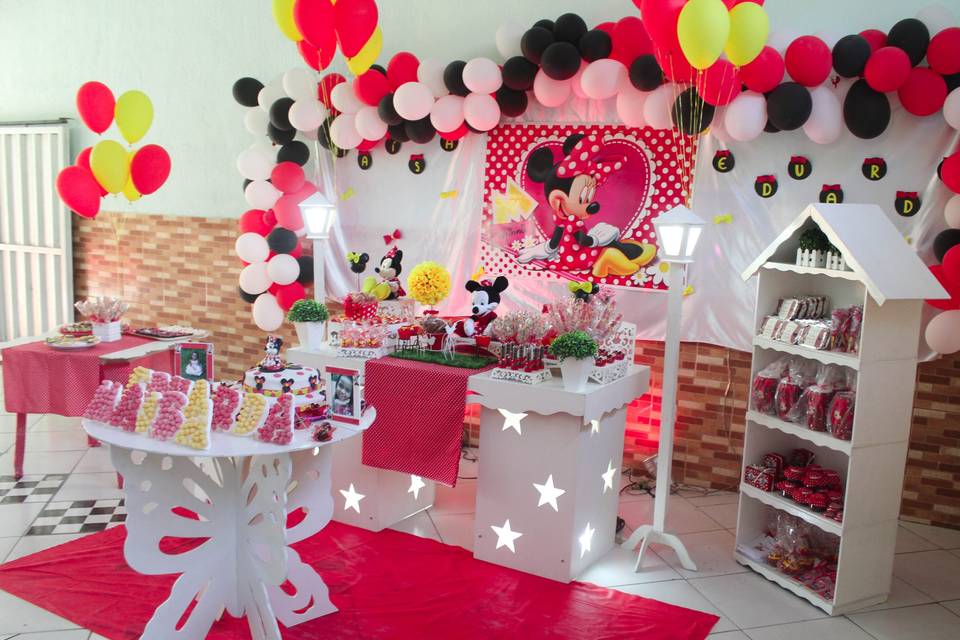 Decoração minnie