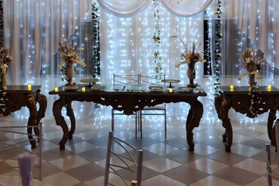 Decoração salão principal