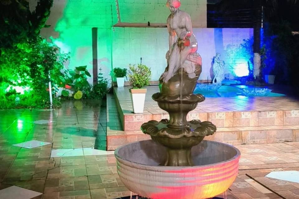 Fonte D, água