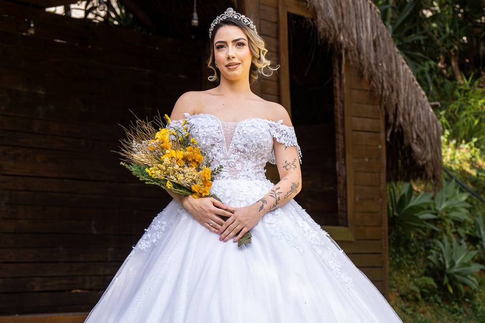 Princesa ombro a ombro