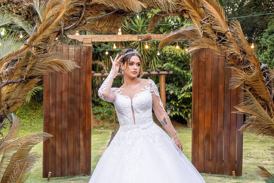 Princesa com renda