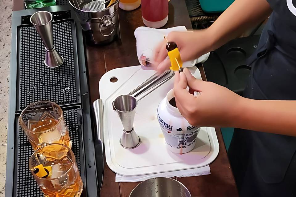 Preparação Old Fashioned