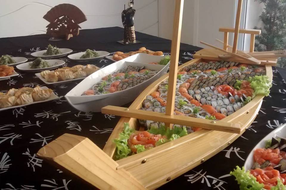 Barcas de sushi