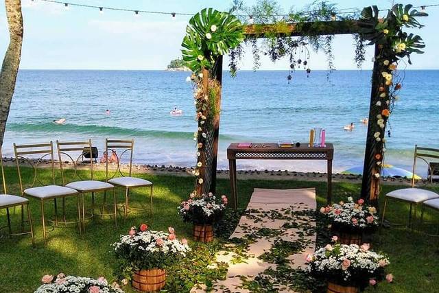 Denis Casamento na praia