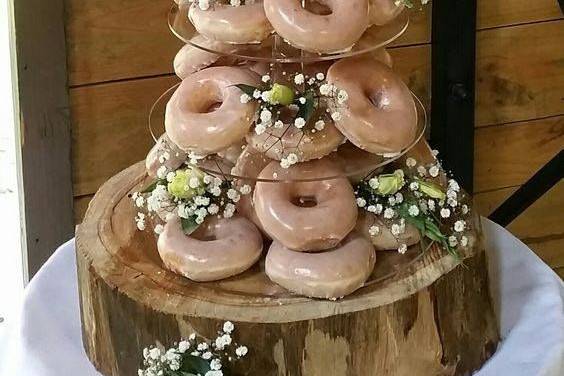 Donuts com cobertura de açũcar