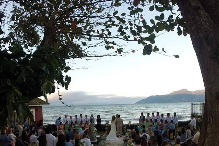 Denis Casamento na praia