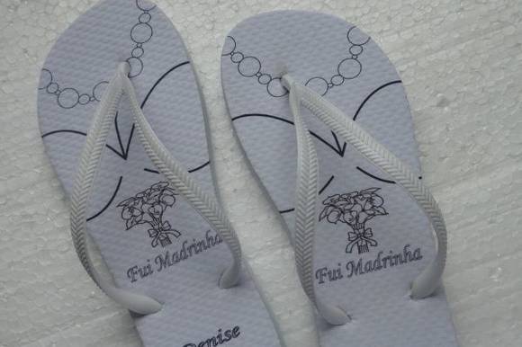 Chinelo personalizado