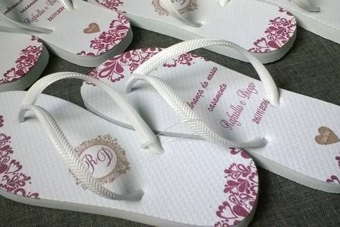 Chinelo personalizado