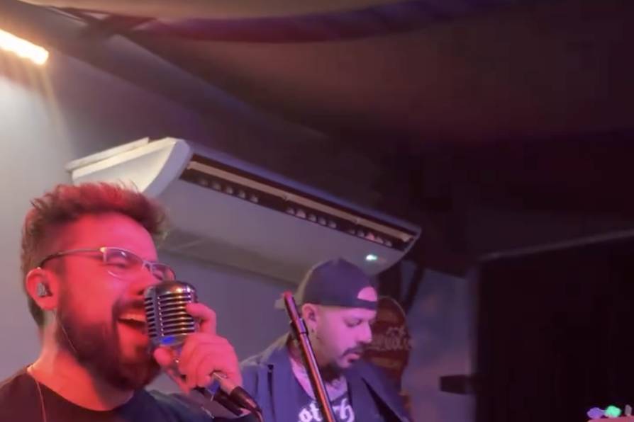 Show no Leandrini Rock Bar