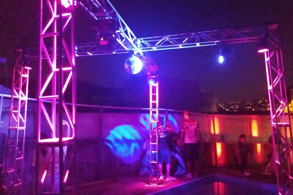 Estrutura Som e Iluminação