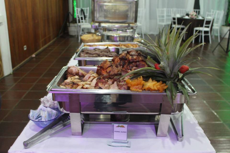 Exposição do buffet