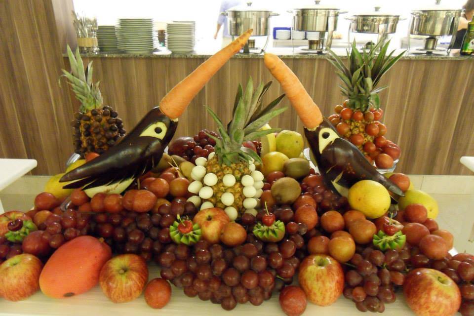 Decoração em frutas