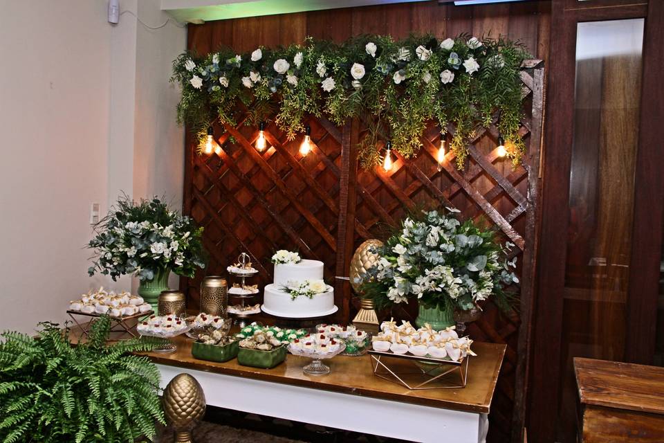 Decoração mini wedding