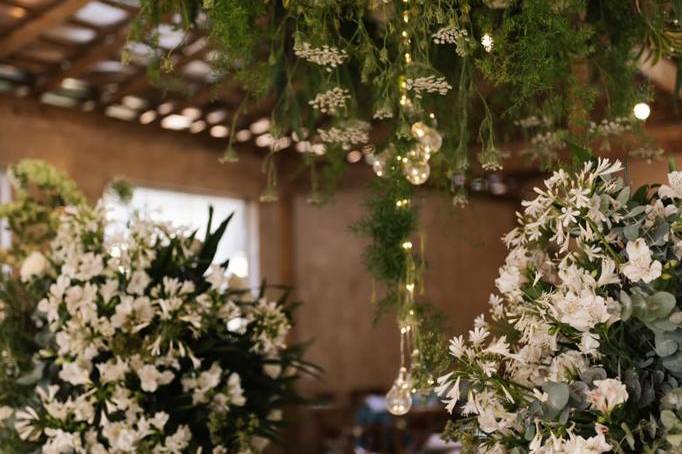 Mesas dos doces com aéreo