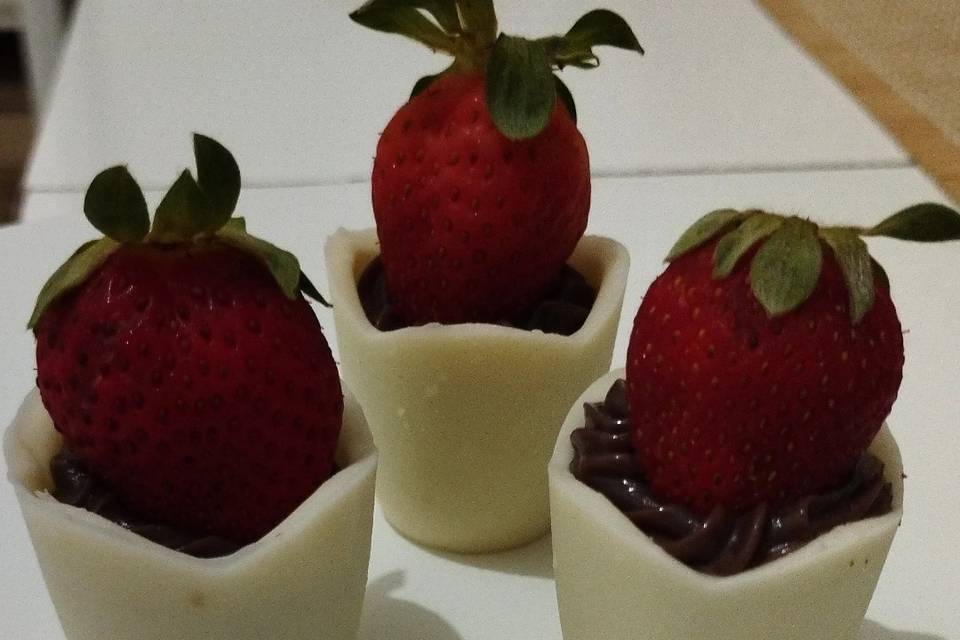 Brigadeiro c/ frutas