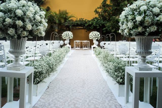 Jardim para casamento