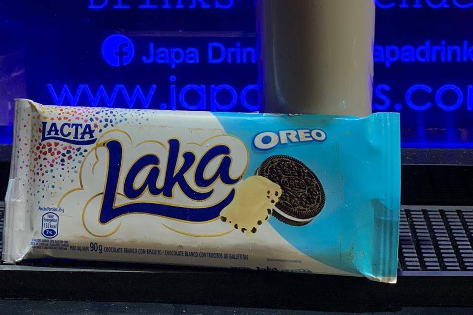 Drink Laka com Oreo