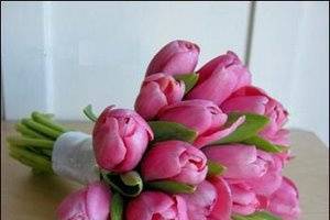 Buquê de tulipas pink