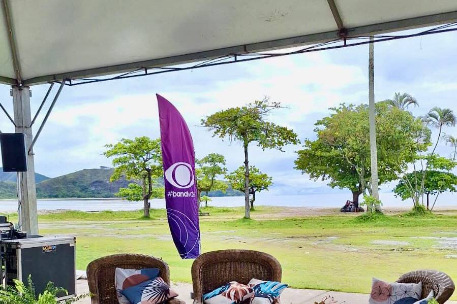 Espaço temático para Band Vale