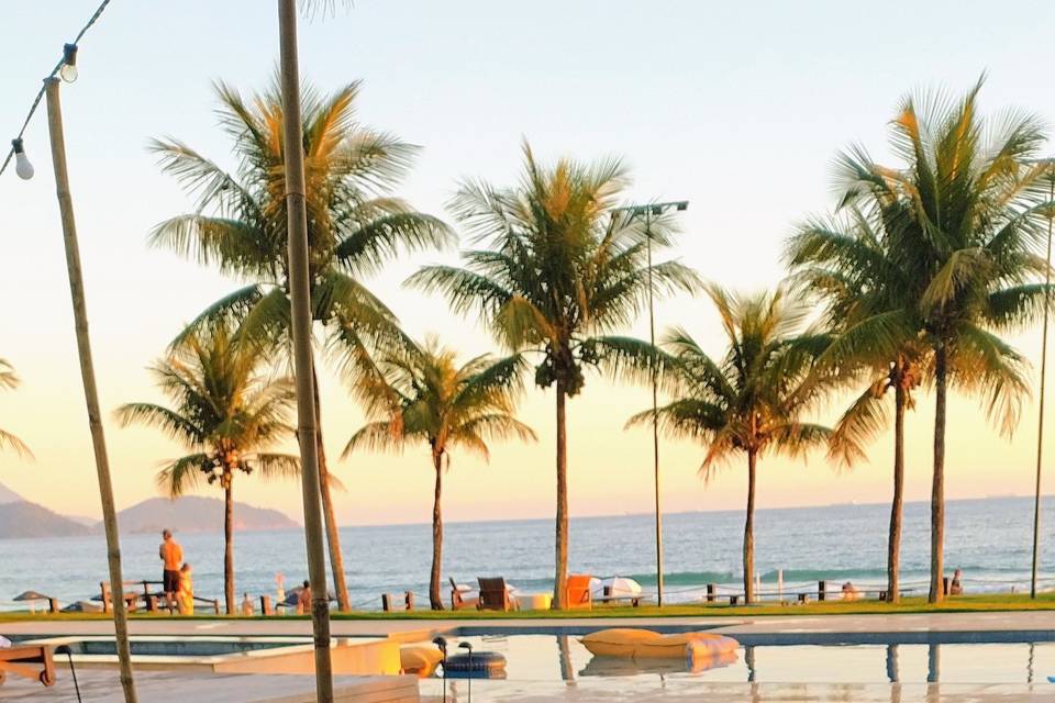 Aniversários á beira-mar