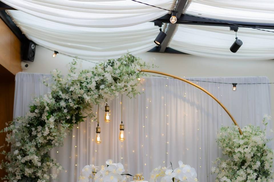 Decoracao de casamento simples
