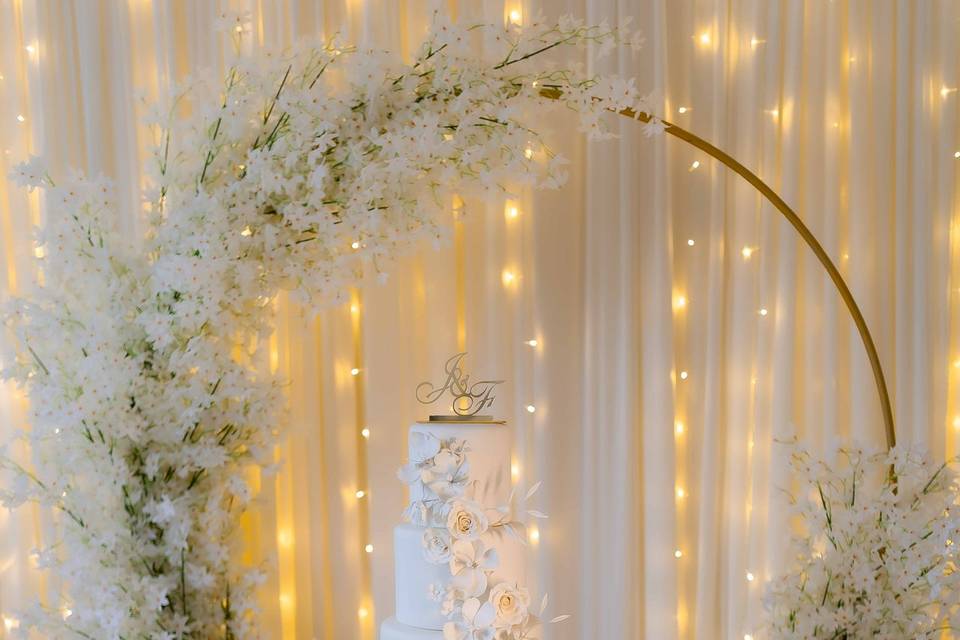 Decoração de casamento simples